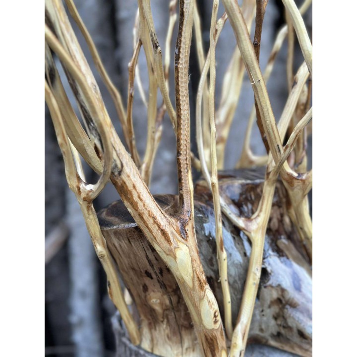 مصباح خشبي لجانب السرير